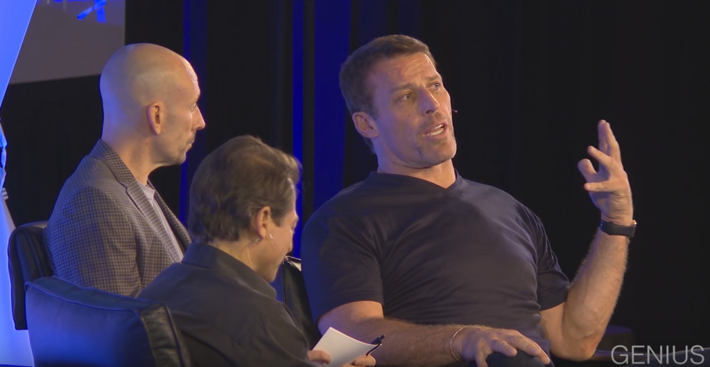 Tony Robbins, Peter Diamandis and Joe Polish